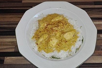 Cremiges indisches Chicken - Curry 3