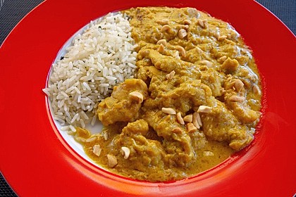Cremiges indisches Chicken - Curry