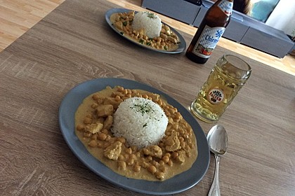 Cremiges indisches Chicken - Curry 1