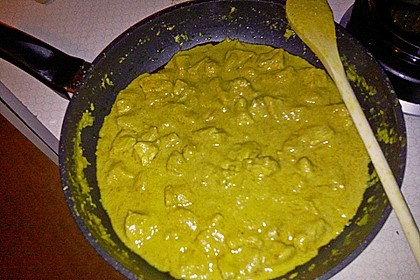 Cremiges indisches Chicken - Curry 17