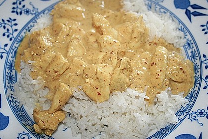 Cremiges indisches Chicken - Curry 6