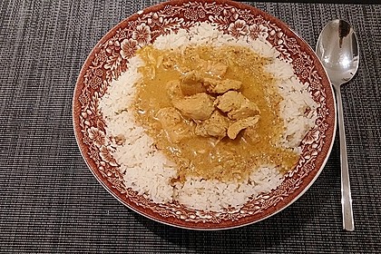 Cremiges indisches Chicken - Curry 11