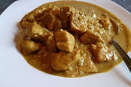 Cremiges indisches Chicken - Curry 2