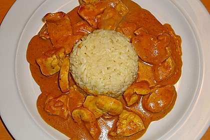 Cremiges indisches Chicken - Curry 5