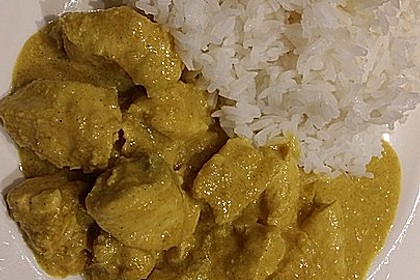 Cremiges indisches Chicken - Curry 15