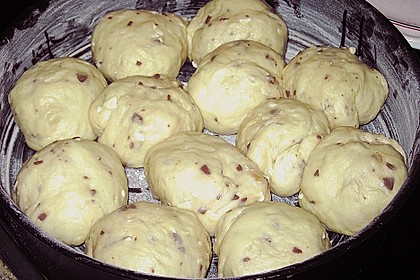 Schoko - Mandarinen - Buchteln