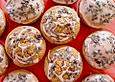 Rotwein - Muffins mit Kirschen
