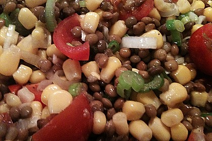 Roter Linsen - Salat 3