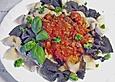 Nudeln mit Tomaten - Thunfisch - So&szlig;e