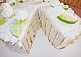 Limetten - Wickeltorte