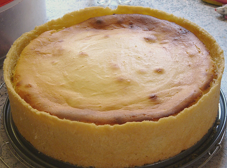 Klassische Käsetorte