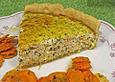 Herzhafter K&auml;sekuchen mit Kr&auml;utern