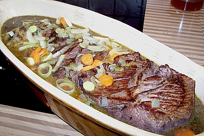Rinderbraten mit Balsamico - Rotweinsauce 3
