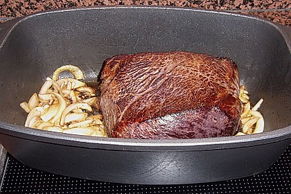 Rinderbraten mit Balsamico - Rotweinsauce 8