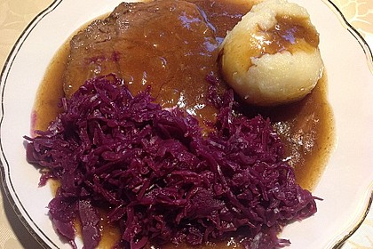Rinderbraten mit Balsamico - Rotweinsauce 5
