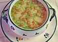 Knoblauchsuppe mit Parmesan
