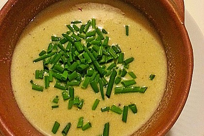 Knoblauchsuppe mit Parmesan 7
