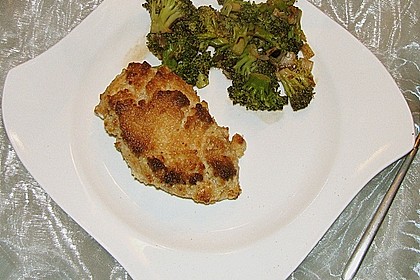 Hähnchenfilets mit Macadamia - Kruste und Brokkoli an Balsamico 6