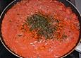 Makkaroni mit Thunfisch - Rotwein - Sauce