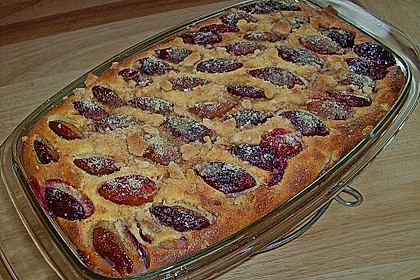 Zwetschgenauflauf mit Butterflocken 3
