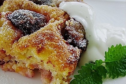 Zwetschgenauflauf mit Butterflocken 9