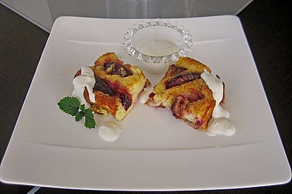 Zwetschgenauflauf mit Butterflocken 10