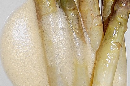 Spargelsauce mit Orangensaft 1
