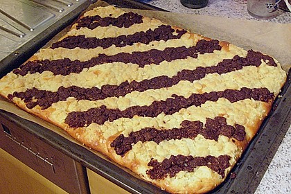 Zebra - Streuselkuchen