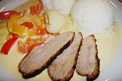 Gegrillte Entenbrust thail&auml;ndisch 10