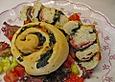 Pikante Pizza - Focaccia - Schnecken mit Spinat