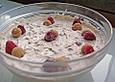 Amaretti - Creme mit Himbeeren