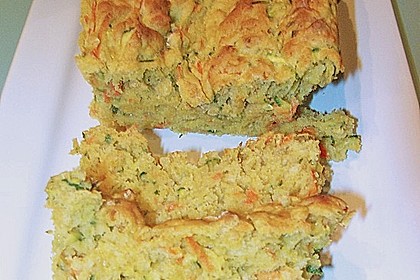 M&ouml;hren - Zucchini - Brot mit Parmesank&auml;se 3