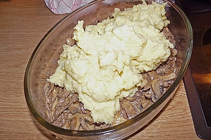 Geschnetzeltes mit Kartoffelbrei &uuml;berbacken 9