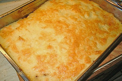 Geschnetzeltes mit Kartoffelbrei &uuml;berbacken