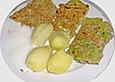 Wirsingschnitzel mit Schmandso&szlig;e
