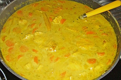 Chicken - Kokos - Curry 1