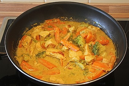 Chicken - Kokos - Curry 5