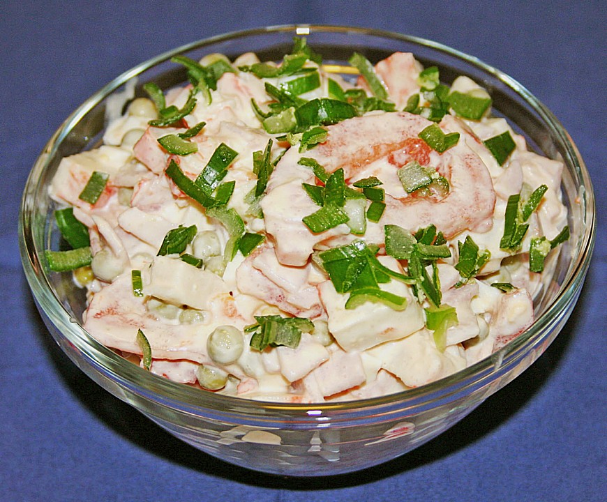 Surimi - Schinken - Salat (Rezept mit Bild) von bembelchen | Chefkoch.de