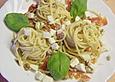 Spaghetti mit Eierspeis