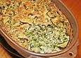 Zucchini - Erbsen - Auflauf