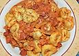 Tortellini mit Pizzasauce