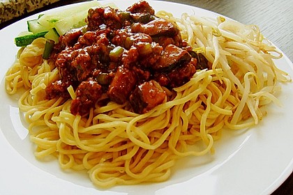 Chinesisches Nudelgericht