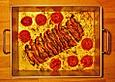 Mangoldstrudel mit Lengfisch