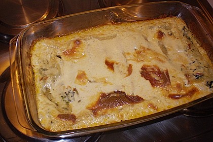 Cannelloni mit Spinat - Thunfischf&uuml;lle