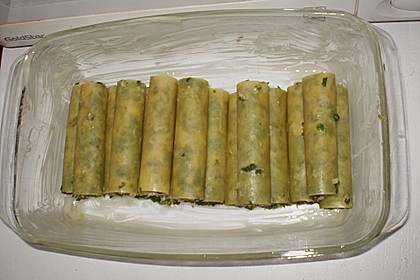 Cannelloni mit Spinat - Thunfischf&uuml;lle 1