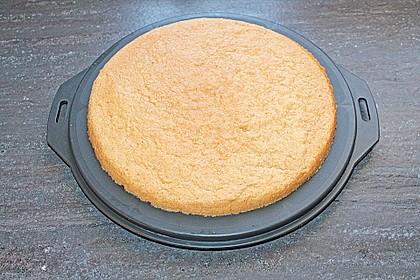 Biskuit - Grundrezept, mit Vanillepudding 27