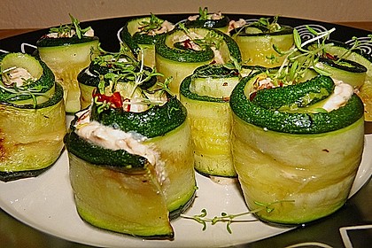 Zucchini - R&ouml;llchen 3