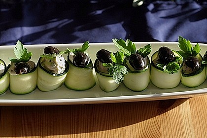 Zucchini - R&ouml;llchen 1