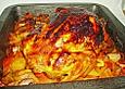 H&uuml;hnchen mit Kartoffeln und Paprika