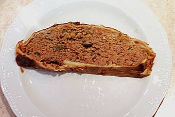 Hackbraten im Blätterteig